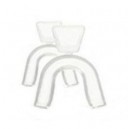 Goutti&egrave;re thermo-d&eacute;formable (2 plateaux) pour kit dents blanches